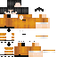 Minecraft skin texture, 64x64 pixels