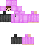 Minecraft skin texture, 64x64 pixels