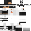 Minecraft skin texture, 64x64 pixels