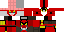 Minecraft skin texture, 64x32 legacy pixels