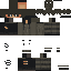 Minecraft skin texture, 64x64 pixels