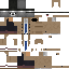 Minecraft skin texture, 64x64 pixels