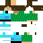 Minecraft skin texture, 64x64 pixels