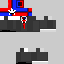 Minecraft skin texture, 64x64 pixels