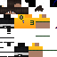 Minecraft skin texture, 64x64 pixels