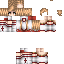 Minecraft skin texture, 64x64 pixels