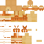 Minecraft skin texture, 64x64 pixels