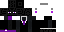 Minecraft skin texture, 64x32 legacy pixels