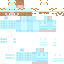 Minecraft skin texture, 64x64 pixels