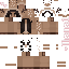 Minecraft skin texture, 64x64 pixels
