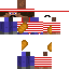 Minecraft skin texture, 64x64 pixels