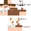 Minecraft skin texture, 64x64 pixels