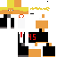 Minecraft skin texture, 64x64 pixels