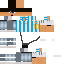 Minecraft skin texture, 64x64 pixels