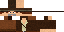 Minecraft skin texture, 64x32 legacy pixels