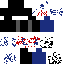 Minecraft skin texture, 64x64 pixels