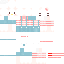Minecraft skin texture, 64x64 pixels