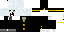 Minecraft skin texture, 64x32 legacy pixels