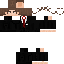 Minecraft skin texture, 64x64 pixels