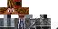Minecraft skin texture, 64x32 legacy pixels