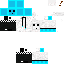Minecraft skin texture, 64x64 pixels
