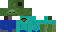 Minecraft skin texture, 64x32 legacy pixels