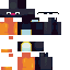 Minecraft skin texture, 64x64 pixels