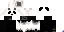 Minecraft skin texture, 64x32 legacy pixels