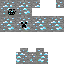 Minecraft skin texture, 64x64 pixels