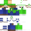 Minecraft skin texture, 64x64 pixels