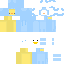 Minecraft skin texture, 64x64 pixels