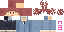 Minecraft skin texture, 64x32 legacy pixels