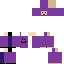 Minecraft skin texture, 64x64 pixels