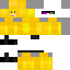 Minecraft skin texture, 64x64 pixels