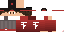 Minecraft skin texture, 64x32 legacy pixels