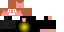 Minecraft skin texture, 64x32 legacy pixels