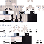 Orange Minecraft skin texture, 64x64 pixels