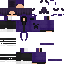 Minecraft skin texture, 64x64 pixels