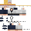 Minecraft skin texture, 64x64 pixels