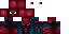 Minecraft skin texture, 64x32 legacy pixels