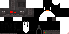 Minecraft skin texture, 64x32 legacy pixels