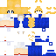 Minecraft skin texture, 64x64 pixels