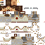 Minecraft skin texture, 64x64 pixels