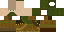 Minecraft skin texture, 64x32 legacy pixels