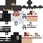 Minecraft skin texture, 64x64 pixels