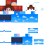 Minecraft skin texture, 64x64 pixels