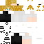 Minecraft skin texture, 64x64 pixels