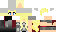 Minecraft skin texture, 64x32 legacy pixels
