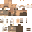 Minecraft skin texture, 64x64 pixels