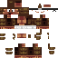 Minecraft skin texture, 64x64 pixels